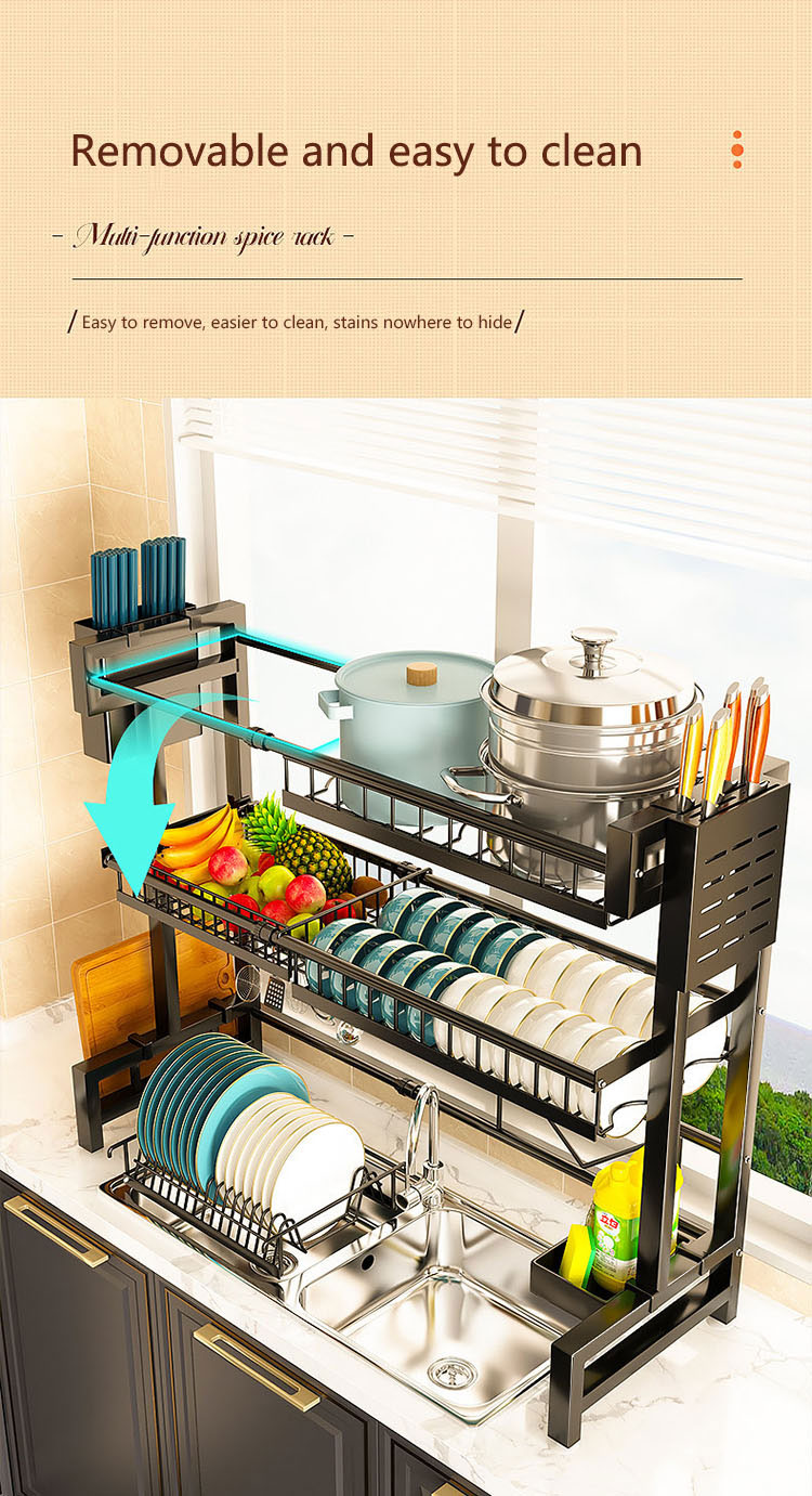 Kitchen Adjustable Modular Dish Rack