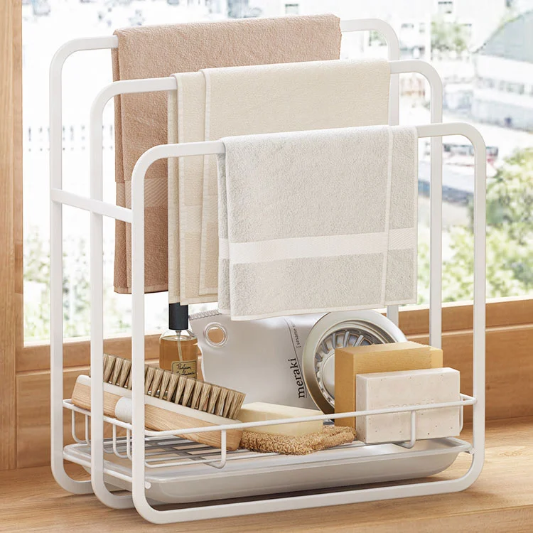 သတ္တုမီးဖိုချောင်သုံး Towel Draining Rack